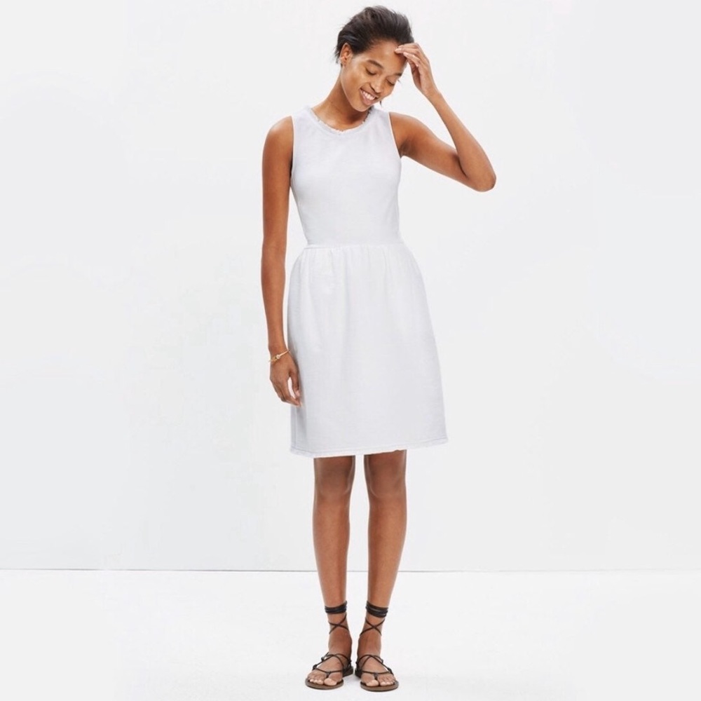 Madewell Fringe Hem Dress